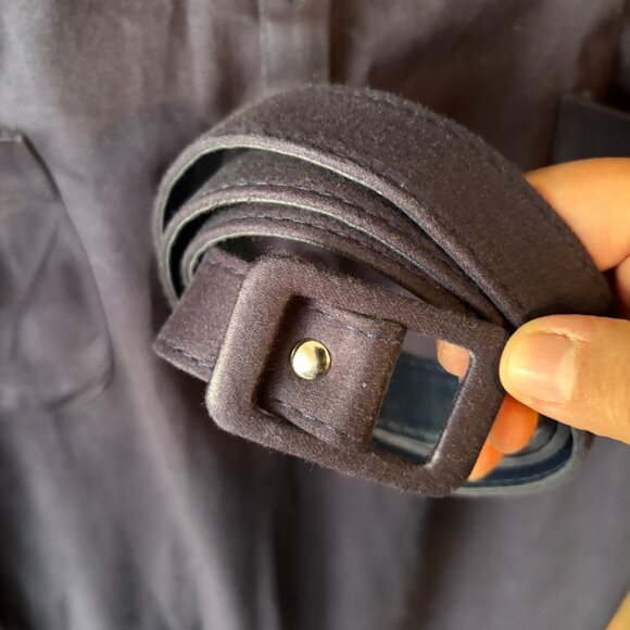 Collectif Vintage Size UK 14/ US 10 Blue Pencil Dress - Picture 4 of 4